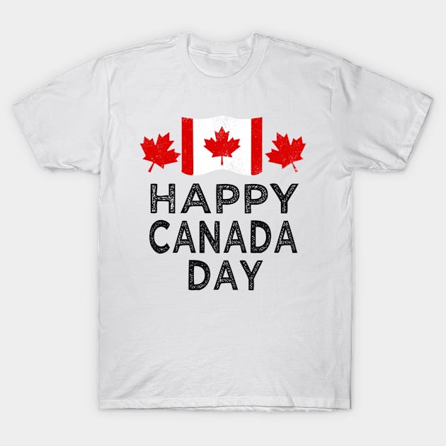 happy Canada day T-Shirt by Leosit